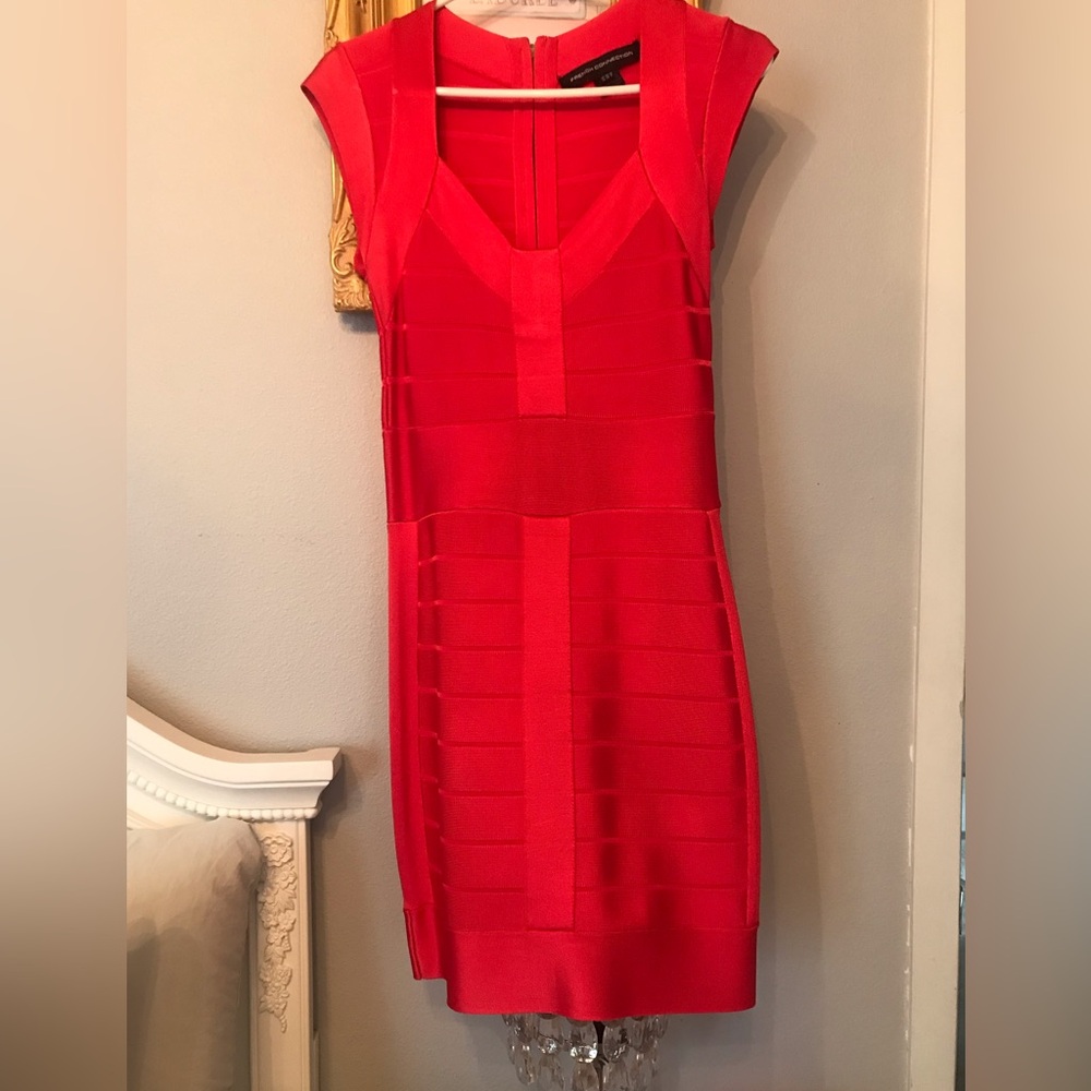 French connection bandage dress
